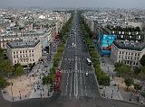 Paris 11 View Down Champs-Élysées From Arc de Triomphe